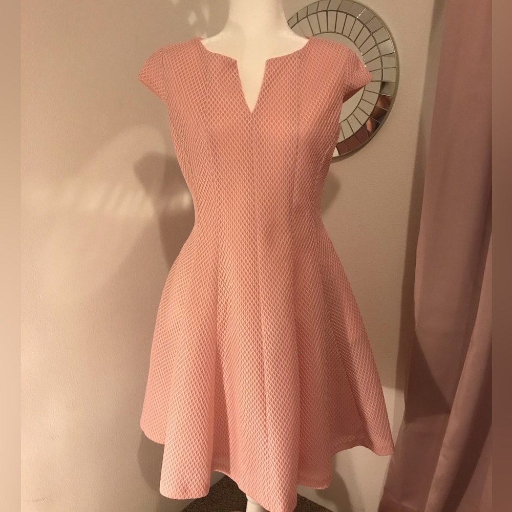 Marc Bower Unlimited Designer Pink Dress! This new dress is a feminine stunner!